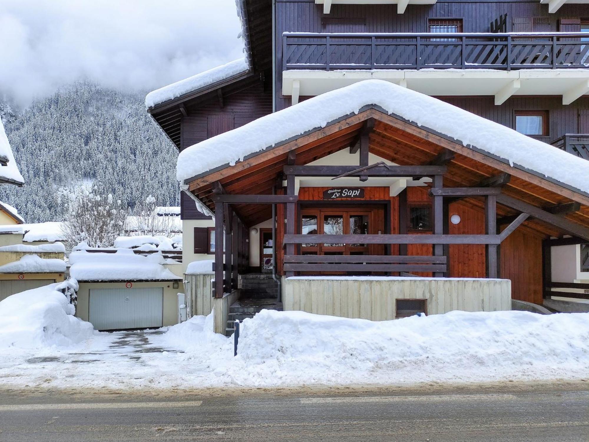 شقة Chemin Du Sapi - Private Garden - Center Of Cham - Montblanc Views شامونكس المظهر الخارجي الصورة